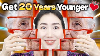 Get 20 years Younger with Face Reborning Program for 2023 Remove Nasolabial Folds amp Under Eye Bags [upl. by Bywoods8]