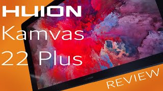 Huion Kamvas 22 Plus REVIEW [upl. by Lombard]