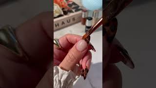 EASY Tortie nails nails beautyhacks [upl. by Hogg372]