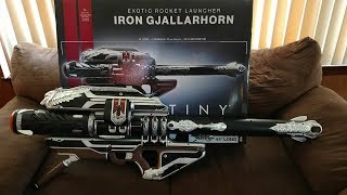 Destiny Iron Gjallarhorn McFarlane Toys Replica Unboxing [upl. by Schlessel834]