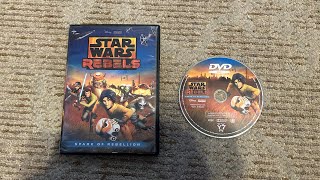 Opening to Star Wars Rebels Spark of the Rebellion 2014 DVD [upl. by Ginni]