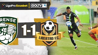 EMPATE sobre el FINAL  Libertad 11 Orense  LigaPro 2024 [upl. by Marb]