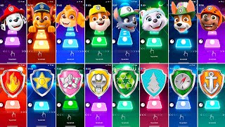 Paw Patrol All Video Megamix MARSHALL VS CHASE VS SKYE VS RUBBLE VS ROCKY VS EVEREST VS TRACKER [upl. by Airelav]