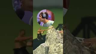 Getting over it ne kiya dimag kharab 🤯😩  Rajs Live gaming funny shorts [upl. by Yrahca]