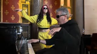 Rad Boogie On A Secret Piano With A Dancing Girl [upl. by Herzberg163]