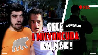 GECE 1 MİLYONCU AVMDE KALMAK 🧿 Dayak Yedik [upl. by Hallutama]