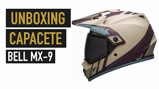 CAPACETE BELL MX9 ADVENTURE MIPS  UNBOXING [upl. by Blondell]