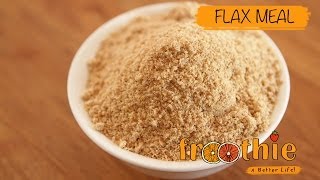 Flax Meal on Getting into Raw cooking with Zane [upl. by Nylidam]