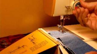 VINTAGE PENNCREST MODEL P1 PORTABLE SEWING MACHINE [upl. by Festa]