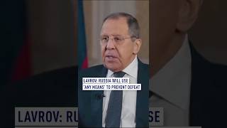 Lavrov Hypersonic Missile Use in Ukraine a Signal to the West [upl. by Idoux]