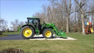 First Time Taking the Loader off of the NEW 6150r [upl. by Ardnnek]