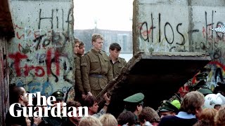 The fall of the Berlin Wall [upl. by Rebmit987]