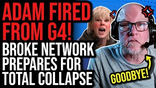 EXCLUSIVE Adam Sessler FIRED from G4 Network Prepares for Collapse [upl. by Kirrad295]