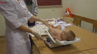 The technique of anthropometric measurements in infants [upl. by Ahsiele]