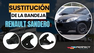 SUSTITUCIÓN DE LA BANDEJA DE SUSPENSIÓN  RENAULT SANDERO [upl. by Marella]