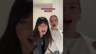 GAIA GARAVAGLIA E RACHELE SANTORO CANTANO LA HIT DEL ROSSO ALICE PEREGO E CAMILLA DE PANDIS tiktok [upl. by Karb]