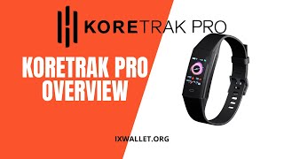 KoreTrak Pro Overview  Smartwatch and Fitness Tracker [upl. by Niddala]