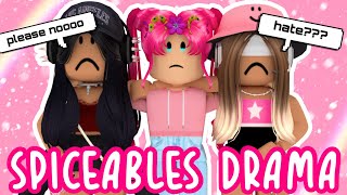 PEOPLE THINK Spiceables ARE OVERRATED roblox drama  cxkios [upl. by Astto]