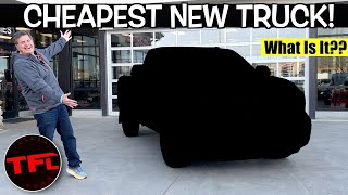 We Just Bought The Cheapest New 4X4 Half Ton Truck in America [upl. by Gomar]