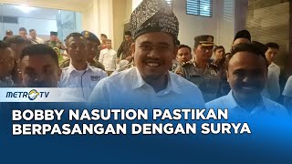 Bobby Nasution Pastikan Berpasangan Dengan Surya di Pilgub [upl. by Merras]