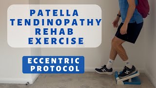 Patella Tendinopathy Eccentric Exercise [upl. by Skees]