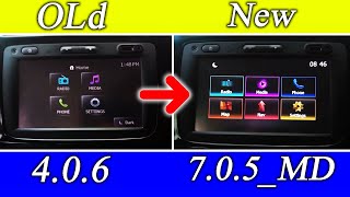 Medianav 406 update to 705MD  Renault Kwid System Update to 705MD [upl. by Benedicta]