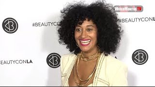 Tracee Ellis Ross arrives at 2017 Beautycon Festival Los Angeles [upl. by Srini203]