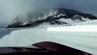 Ice Drifting in a Mazda MX5 Miata MazdaIceAcademy [upl. by Allehcim680]