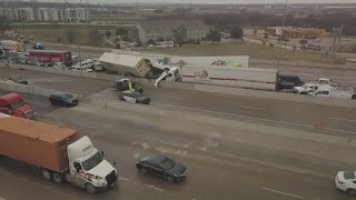 What we know about Thursdays massive pileup on I35W in Fort Worth [upl. by Dwyer]