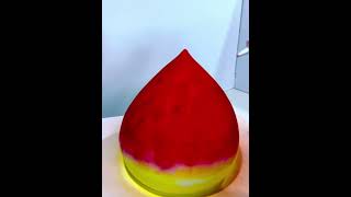 Canistel Fruit cake cake cakedecoratingtutorials cakedesign cakedecorationtutorial [upl. by Nylirret]