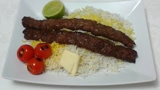 Adana Kebab  Kebab recipe [upl. by Yelyak]