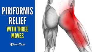 3 Moves for INSTANT Piriformis Pain Relief [upl. by Euqirat182]