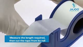 How to use Microporous Surgical Paper Tape [upl. by Nemrak229]