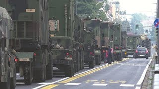 Military Convoy in Bozen [upl. by Lotsirk]