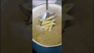 five minutes to cook cream pasta [upl. by Alleb]