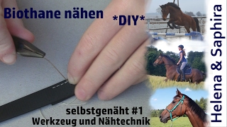 Biothane nähen DIY  selbstgenäht 1 [upl. by Longo120]