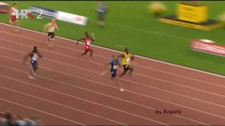 Usain bolt  4x100m relay zurich 2009 [upl. by Nnahtur]