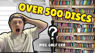 Exploring A Disc Golf CEOs INSANE 5000 Disc Collection [upl. by Drummond]