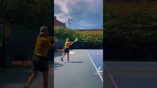 Clean striking tennisplayer sports tennis pickleball fyp [upl. by Gilbertson]