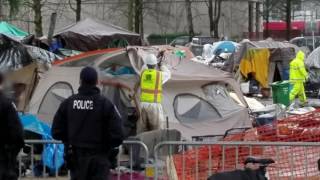 The destruction of the homes and possessions of homeless people during sweeps in Seattle [upl. by Sharon]