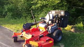 Gravely hd zt 60 with power vac bagger system [upl. by Erotavlas]