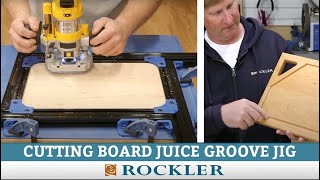 How to Add a Juice Groove to your Cutting Boards [upl. by Kohsa]