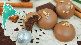 Aufgespritze Pralinen  Lebkuchen Pralinen selber machen mit 4 Zutaten  Kuchenfee [upl. by Walkling668]