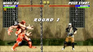 Mortal Kombat Trilogy  Kintaro Arcade Ladder [upl. by Adirem306]