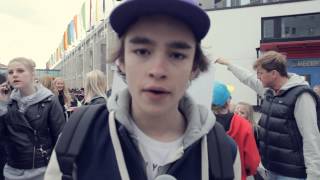 Intervjuer med Beliebers vid Globen [upl. by Saleme]