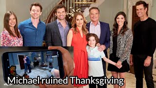 GH Spoilers  Michael exposes Drew amp Willow Drew gets fired from Quartermaine right at Thanksgiving [upl. by Giffie]