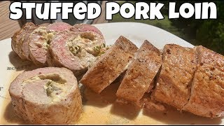 Easy Jalapeño Cream Cheese Stuffed Pork Tenderloin  Low Carb amp Keto Friendly [upl. by Nameloc]