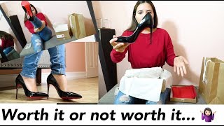 LOUBOUTIN UNBOXINGWORTH IT OR NOT WORTH IT [upl. by Arracot832]