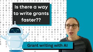 Grant Writing with chatGPT [upl. by Ephrem672]