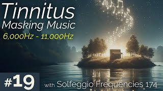 Instant tinnitus relief Tinnitus Masking Music No19  Calm Ringing Ears [upl. by Ricki]